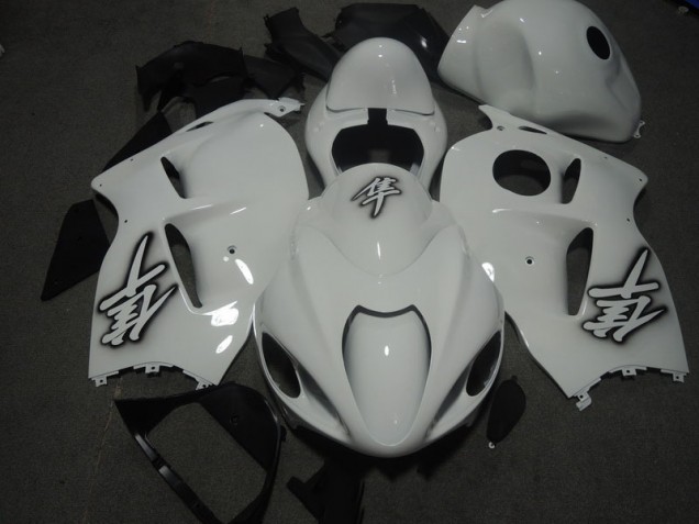 Carrosserie Suzuki GSXR 1300 Hayabusa 96-07 - Blanc Carrosserie Suzuki GSXR 1300 Hayabusa 96-07 - Blanc