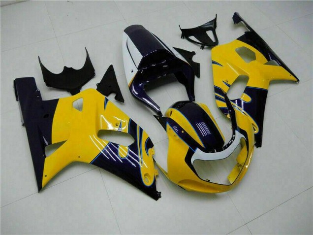 Carrosserie Suzuki GSXR 600 / 750 K1 K2 K3 01-03 - Jaune Carrosserie Suzuki GSXR 600 / 750 K1 K2 K3 01-03 - Jaune