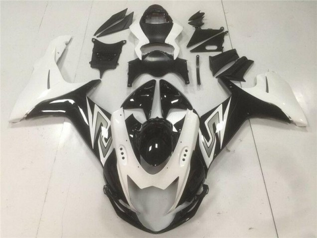 Carrosserie Suzuki GSXR 600 / 750 K11 11-24 - Noir Blanc Carrosserie Suzuki GSXR 600 / 750 K11 11-24 - Noir Blanc