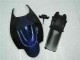 Carrosserie Suzuki GSXR 600 / 750 K6 06-07 - Noir Bleu Carrosserie Suzuki GSXR 600 / 750 K6 06-07 - Noir Bleu