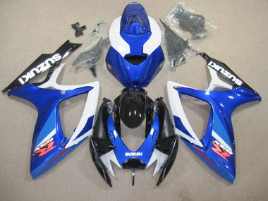 Carrosserie Suzuki GSXR 600 K6 06-07 - Bleu Blanc