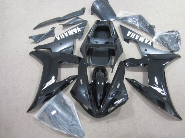 Carrosserie Yamaha R1 02-03 - Noir Blanc Carrosserie Yamaha R1 02-03 - Noir Blanc