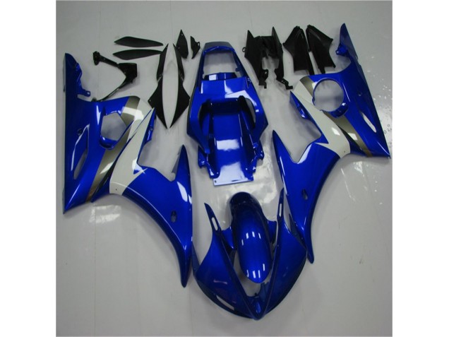 Carrosserie Yamaha R6 03-05 - Bleu Blanc Carrosserie Yamaha R6 03-05 - Bleu Blanc