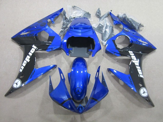 Carrosserie Yamaha R6 03-05 - Bleu Noir Carrosserie Yamaha R6 03-05 - Bleu Noir