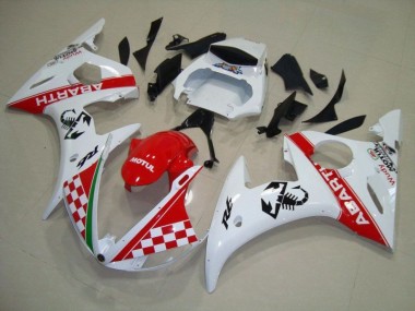 Carrosserie Yamaha R6 03-05 - Rouge Blanc