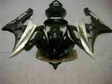 Carrosserie Yamaha R6 06-07 - Argent Noir