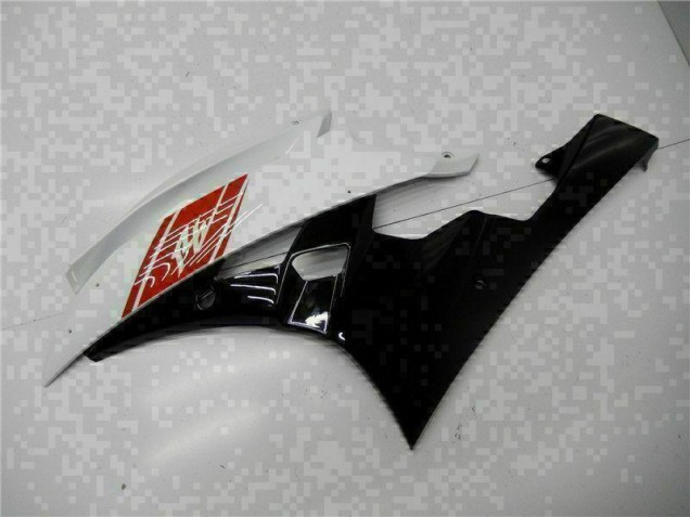 Carrosserie Yamaha R6 06-07 - Blanc Noir Carrosserie Yamaha R6 06-07 - Blanc Noir