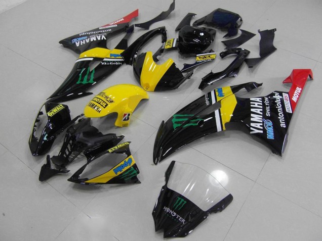 Carrosserie Yamaha R6 08-16 - Jaune Monster