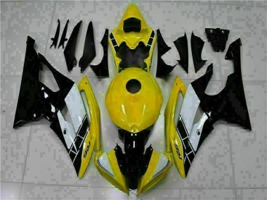 Carrosserie Yamaha R6 08-16 - Jaune Noir