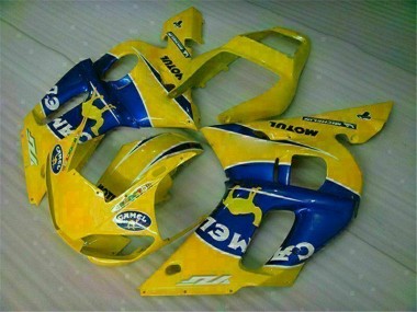 Carrosserie Yamaha R6 98-02 - Jaune Bleu