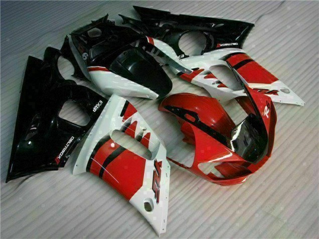 Carrosserie Yamaha R6 98-02 - Rouge Noir Carrosserie Yamaha R6 98-02 - Rouge Noir