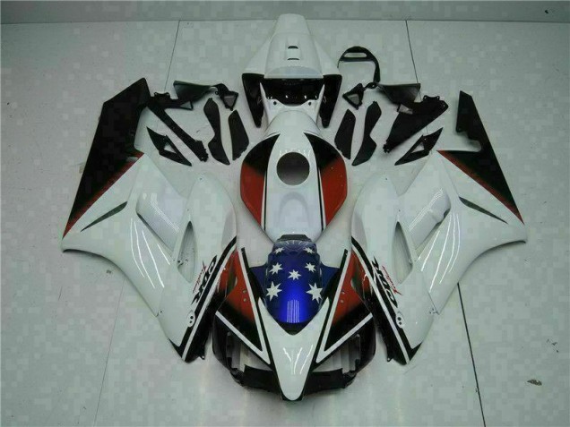 Kit Carénages Complet Honda CBR 1000 RR 04-05 - Blanc Noir