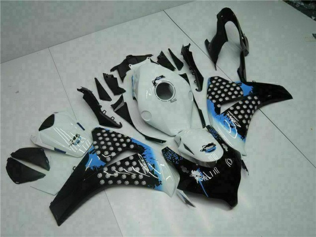 Kit Carénages Complet Honda CBR 1000 RR 08-11 - Blanc Noir Kit Carénages Complet Honda CBR 1000 RR 08-11 - Blanc Noir