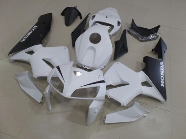 Kit Carénages Complet Honda CBR 600 RR 05-06 - Blanc Noir