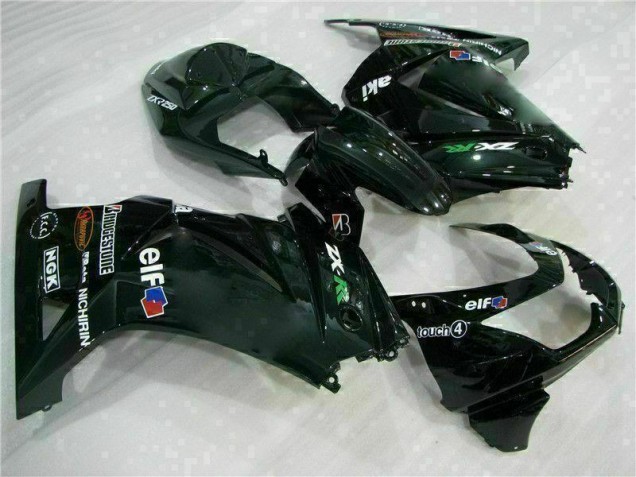 Kit Carénages Complet Kawasaki EX250 08-12 - Noir Kit Carénages Complet Kawasaki EX250 08-12 - Noir