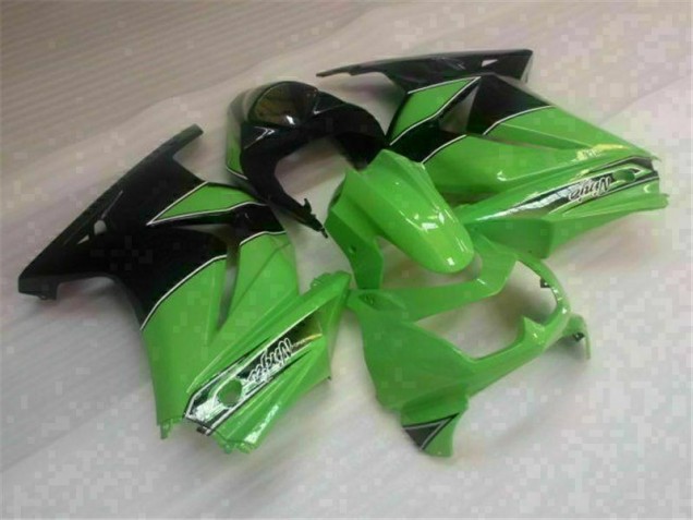 Kit Carénages Complet Kawasaki EX250 08-12 - Vert Noir Kit Carénages Complet Kawasaki EX250 08-12 - Vert Noir