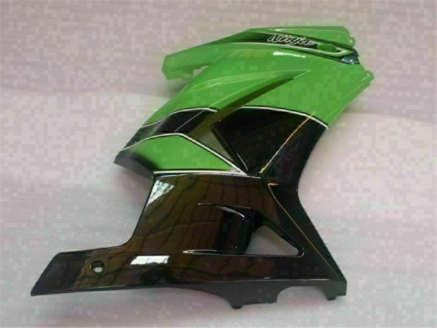 Kit Carénages Complet Kawasaki EX250 08-12 - Vert Noir Kit Carénages Complet Kawasaki EX250 08-12 - Vert Noir