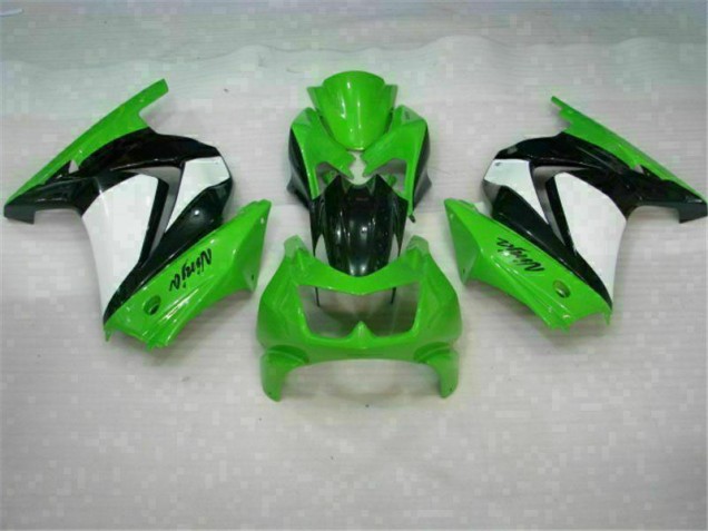 Kit Carénages Complet Kawasaki EX250 08-12 - Vert Noir Ninja Kit Carénages Complet Kawasaki EX250 08-12 - Vert Noir Ninja