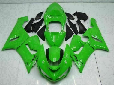 Kit Carénages Complet Kawasaki ZX6R 05-06 - Vert