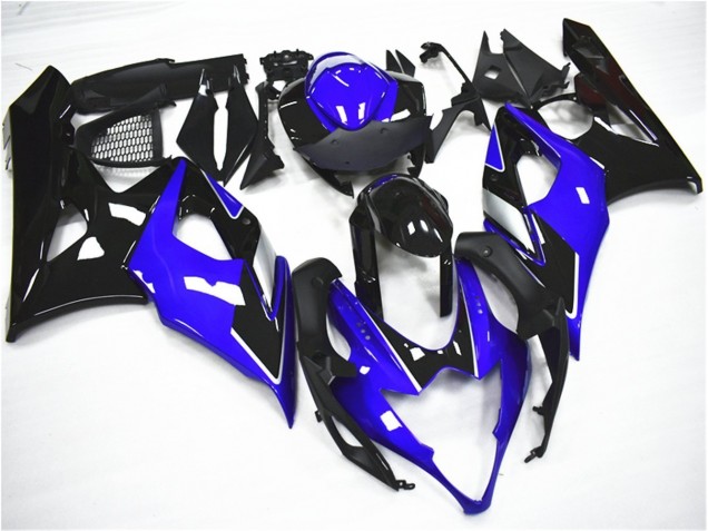 Kit Carénages Complet Suzuki GSXR 1000 K5 05-06 - Bleu Noir Kit Carénages Complet Suzuki GSXR 1000 K5 05-06 - Bleu Noir