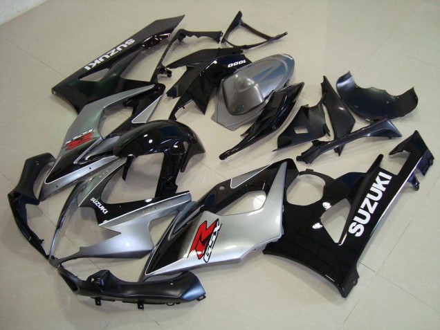 Kit Carénages Complet Suzuki GSXR 1000 K5 05-06 - Gris Noir Kit Carénages Complet Suzuki GSXR 1000 K5 05-06 - Gris Noir