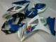 Kit Carénages Complet Suzuki GSXR 1000 K7 07-08 - Bleu Blanc Kit Carénages Complet Suzuki GSXR 1000 K7 07-08 - Bleu Blanc