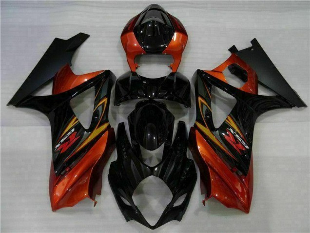Kit Carénages Complet Suzuki GSXR 1000 K7 07-08 - Noir Kit Carénages Complet Suzuki GSXR 1000 K7 07-08 - Noir