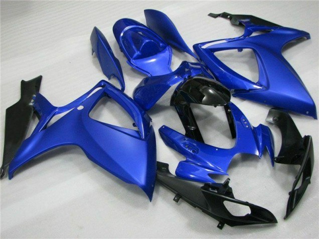 Kit Carénages Complet Suzuki GSXR 600 / 750 K6 06-07 - Bleu Noir Kit Carénages Complet Suzuki GSXR 600 / 750 K6 06-07 - Bleu Noir