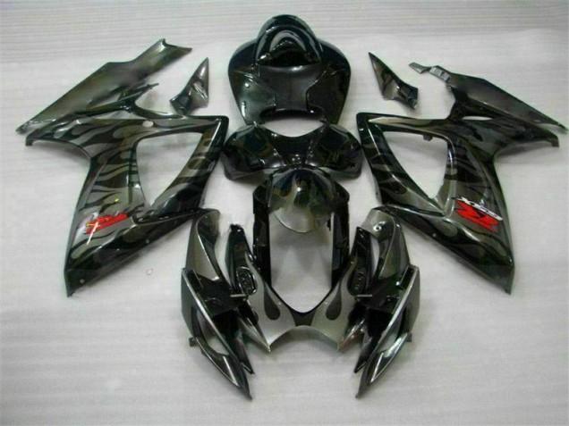 Kit Carénages Complet Suzuki GSXR 600 / 750 K6 06-07 - Noir Kit Carénages Complet Suzuki GSXR 600 / 750 K6 06-07 - Noir