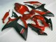 Kit Carénages Complet Suzuki GSXR 600 / 750 K6 06-07 - Rouge Noir Kit Carénages Complet Suzuki GSXR 600 / 750 K6 06-07 - Rouge Noir