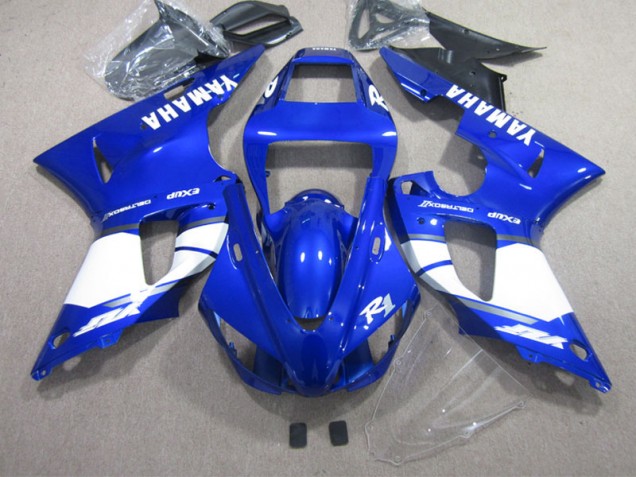 Kit Carénages Complet Yamaha R1 02-03 - Bleu Blanc Kit Carénages Complet Yamaha R1 02-03 - Bleu Blanc