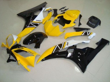 Kit Carénages Complet Yamaha R6 06-07 - Jaune
