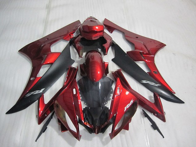 Kit Carénages Complet Yamaha R6 06-07 - Rouge Kit Carénages Complet Yamaha R6 06-07 - Rouge