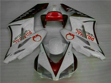 Kit Carénages Honda CBR 1000 RR 04-05 - Blanc Rouge