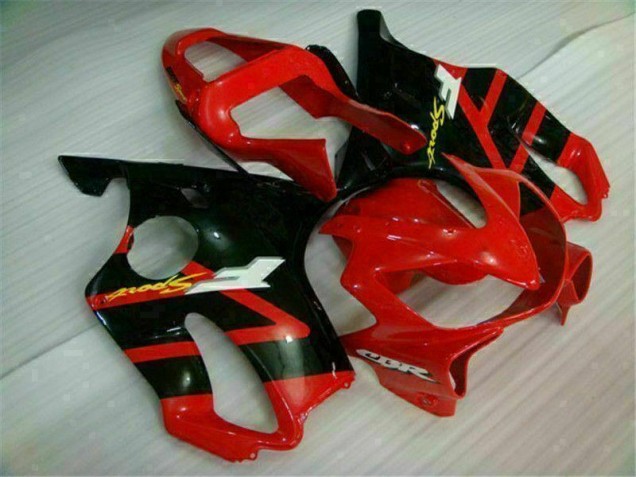Kit Carénages Honda CBR 600 F4i 01-03 - Rouge Noir Kit Carénages Honda CBR 600 F4i 01-03 - Rouge Noir
