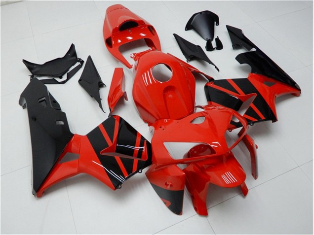 Kit Carénages Honda CBR 600 RR 05-06 - Rouge Noir Kit Carénages Honda CBR 600 RR 05-06 - Rouge Noir