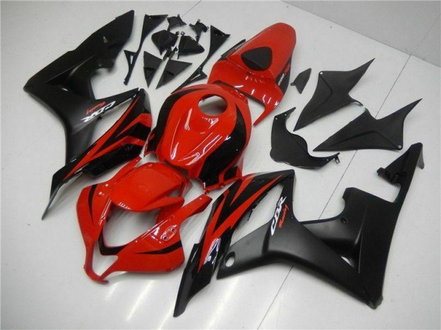 Kit Carénages Honda CBR 600 RR 07-08 - Noir Rouge Kit Carénages Honda CBR 600 RR 07-08 - Noir Rouge
