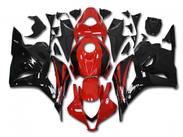 Kit Carénages Honda CBR 600 RR 09-12 - Rouge Noir Kit Carénages Honda CBR 600 RR 09-12 - Rouge Noir