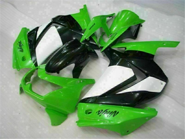 Kit Carénages Kawasaki EX250 08-12 - Vert Noir Ninja Kit Carénages Kawasaki EX250 08-12 - Vert Noir Ninja