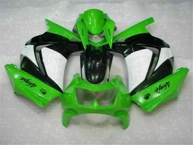 Kit Carénages Kawasaki EX250 08-12 - Vert Noir Ninja Kit Carénages Kawasaki EX250 08-12 - Vert Noir Ninja