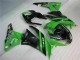 Kit Carénages Kawasaki ZX6R 09-12 - Noir Vert Kit Carénages Kawasaki ZX6R 09-12 - Noir Vert