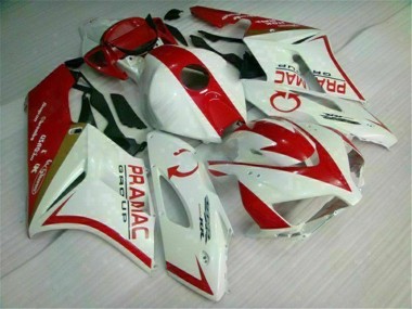 Kit Carénages & Plastique Honda CBR 1000 RR 04-05 - Blanc Rouge