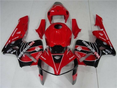 Kit Carénages & Plastique Honda CBR 600 RR 05-06 - Rouge Noir