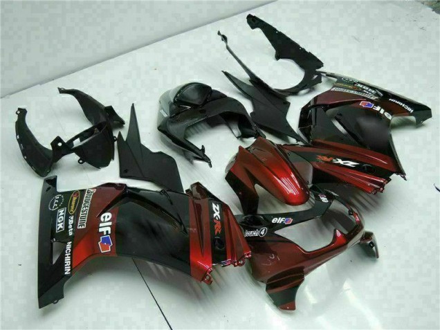 Kit Carénages & Plastique Kawasaki EX250 08-12 - Noir Kit Carénages & Plastique Kawasaki EX250 08-12 - Noir