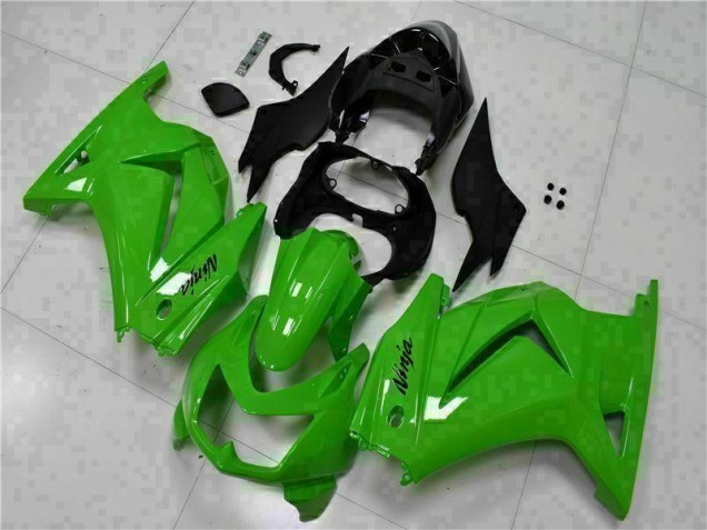 Kit Carénages & Plastique Kawasaki EX250 08-12 - Vert Noir Ninja Kit Carénages & Plastique Kawasaki EX250 08-12 - Vert Noir Ninja
