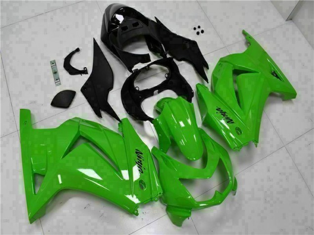 Kit Carénages & Plastique Kawasaki EX250 08-12 - Vert Noir Ninja Kit Carénages & Plastique Kawasaki EX250 08-12 - Vert Noir Ninja