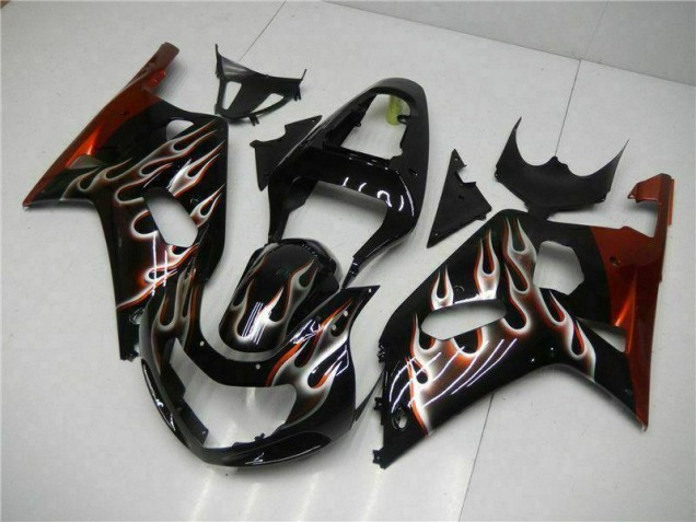Kit Carénages & Plastique Suzuki GSXR 600 / 750 K1 K2 K3 01-03 - Noir Kit Carénages & Plastique Suzuki GSXR 600 / 750 K1 K2 K3 01-03 - Noir