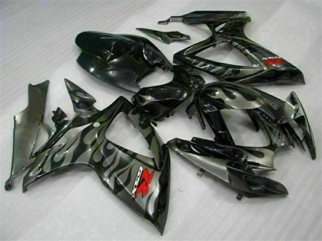 Kit Carénages & Plastique Suzuki GSXR 600 / 750 K6 06-07 - Noir Kit Carénages & Plastique Suzuki GSXR 600 / 750 K6 06-07 - Noir