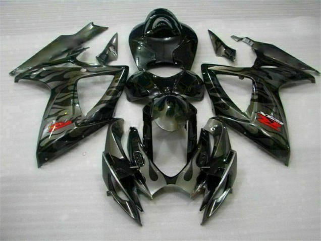 Kit Carénages & Plastique Suzuki GSXR 600 / 750 K6 06-07 - Noir Kit Carénages & Plastique Suzuki GSXR 600 / 750 K6 06-07 - Noir