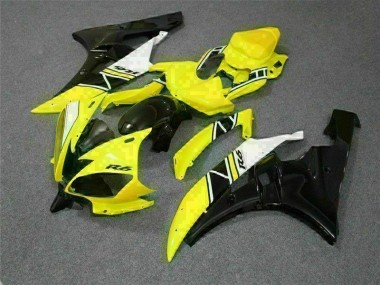 Kit Carénages & Plastique Yamaha R6 06-07 - Jaune